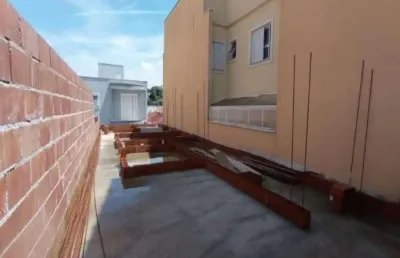 Cobertura com 139m², 3 dormitórios (1 suíte), 2 banheiros, sala, cozinha, área de serviço, 2 vagas, santo andré, sp