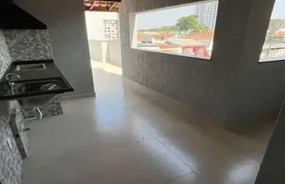 Cobertura com elevador e 2 dormitórios em santo andré
