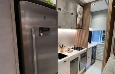 Apartamento à venda em vila alzira com 58 m², 2 quartos, 1 vaga
