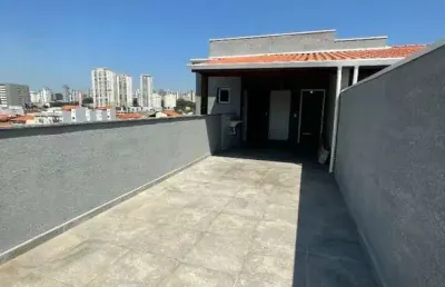 Cobertura à venda em santo andré - sp, bairro são pedro: 2 quartos, 1 suíte, 2 banheiros, 1 vaga de garagem, 90m²!