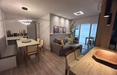 Apto de 2 quartos (1 suite) planejado, vanranda gourmet e 1 vaga no palazzo reale