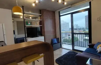 Apartamento com 1 quarto à venda em santo amaro, são paulo , 32 m2 por r$ 409.000