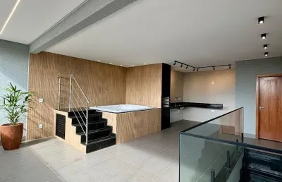 Casa com 3 quartos à venda no residencial village garavelo, aparecida de goiânia , 165 m2 por r$ 750.000