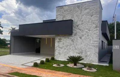 Casa em condomínio fechado com 3 quartos à venda na Rosa de Leiria Condomínio Horizontal, Goianira 