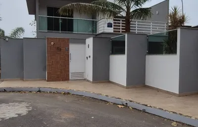 Casa moderna e nova de 3 quartos, à venda no são luiz – volta redonda