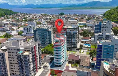 Ed. sunset - apartamento nº 42 - 4º andar -  centro  -  guaratuba