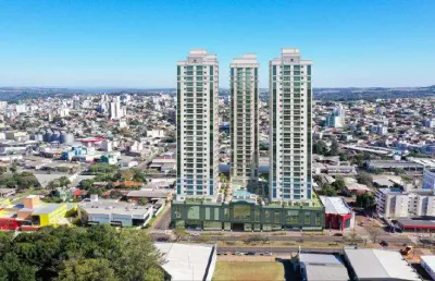 Apartamento na planta para venda em chapecó, passo dos fortes, 2 dormitórios, 1 suíte, 2 banheiros, 1 vaga