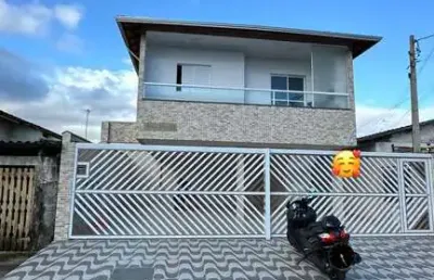 Casa em condomínio fechado com 2 quartos à venda na Avenida Wilson de Oliveira, Jardim Melvi, Praia Grande