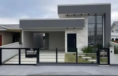 Casa para venda em palhoça, bela vista, 3 dormitórios, 1 suíte, 2 banheiros, 2 vagas