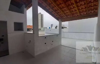 Cobertura sem condominio em santo andré no paraíso 3 quartos e 2 vagas