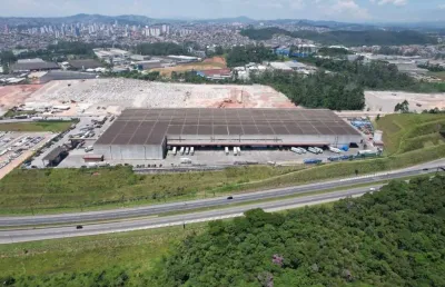 Galpão / barracão para locação em mauá, loteamento industrial coral