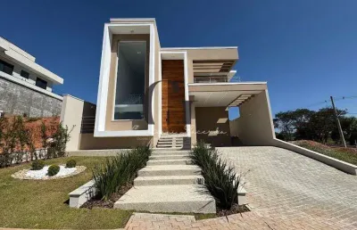 Reserva são nicolau - casa à venda com 3 suítes  e 4 vagas no condomínio reserva são nicolau