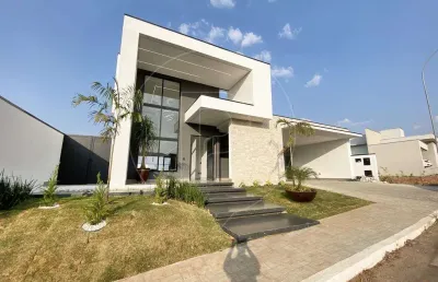 Casa em condomínio para venda em caldas novas, condomínio del fiori, 4 dormitórios, 2 suítes, 4 banheiros