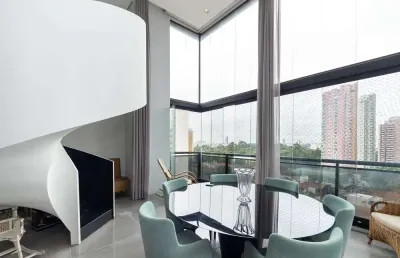 Apartamento para venda em são paulo, jardim anália franco, 4 dormitórios, 4 suítes, 5 banheiros, 4 vagas