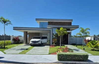 Casa em condomínio fechado com 4 quartos à venda na Avenida Alphaville, 6800, Olhos D\'água, Barra dos Coqueiros