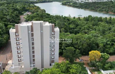 Apartamento com vista para o lago municipal de cascavel.