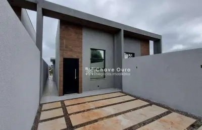 Casa com 3 dormitórios à venda, 63 m² por r$ 330.000,00 - morumbi - cascavel/pr