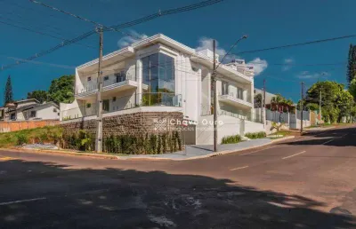 Sobrado com 3 dormitórios à venda, 421 m² por r$ 4.000.000,00 - country - cascavel/pr