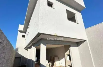 Sobrado à venda, 140 m² por r$ 860.000,00 - santa cruz - cascavel/pr