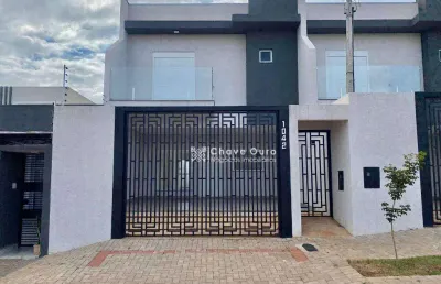 Sobrado com 3 dormitórios à venda, 146 m² por r$ 890.000,00 - tropical iii - cascavel/pr