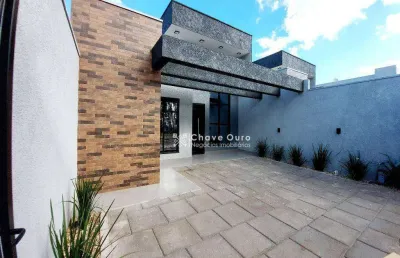 Casa com 3 dormitórios à venda, 90 m² por r$ 630.000,00 - tropical iii - cascavel/pr