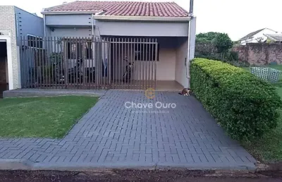 Casa com 2 dormitórios à venda, 90 m² por r$ 420.000,00 - country - cascavel/pr