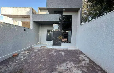 Casa com 3 dormitórios à venda, 82 m² por r$ 520.000,00 - pioneiros catarinenses - cascavel/pr
