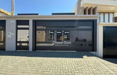 Casa com 3 quartos à venda, 90 m² por r$ 620.000 - tropical iii - cascavel/pr