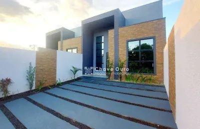 Casa com 3 dormitórios à venda, 94 m² por r$ 450.000,00 - veredas - cascavel/pr