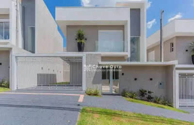 Sobrado à venda, 134 m² por r$ 930.000,00 - cancelli - cascavel/pr
