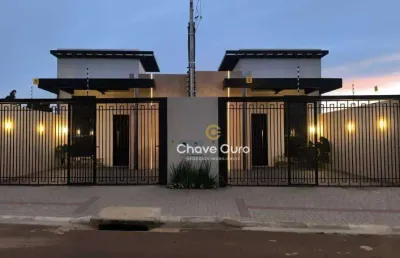 Casa com 3 dormitórios à venda, 130 m² por r$ 950.000,00 - tropical ii - cascavel/pr