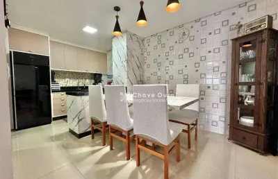 Sobrado com 3 dormitórios(sendo 1 suite) à venda, 135 m² por r$ 650.000 - esmeralda - cascavel/pr