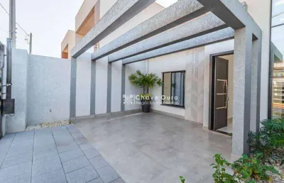 Casa com 3 dormitórios à venda, 90 m² por r$ 600.000,00 - tropical iii - cascavel/pr