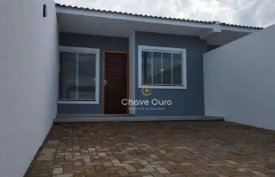 Casa com 2 dormitórios à venda, 56 m² por r$ 330.000,00 - veneza - cascavel/pr