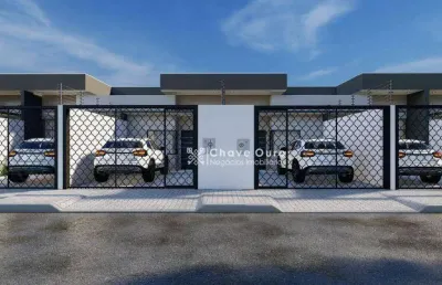 Casa com 2 dormitórios à venda, 60 m² por r$ 398.000,00 - siena - cascavel/pr
