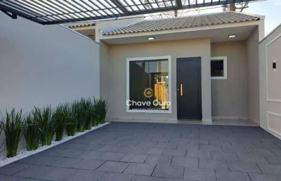 Casa com 3 dormitórios à venda, 61 m² por r$ 350.000,00 - brasília - cascavel/pr
