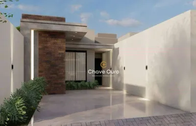 Casa com 2 dormitórios à venda, 62 m² por r$ 295.000 -coopagro / jd. gualtiere- toledo/pr