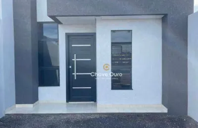 Casa com 2 dormitórios à venda, 51 m² por r$ 330.000,00 - positano - cascavel/pr