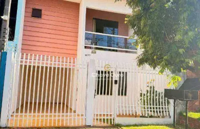 Sobrado com 1 suíte + 2 dormitórios à venda, 128 m² por r$ 650.000 - centro - cascavel/pr