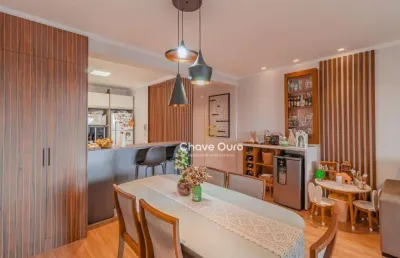 Apartamento com 3 dormitórios à venda, 104 m² sylvio kissula centro - cascavel/pr