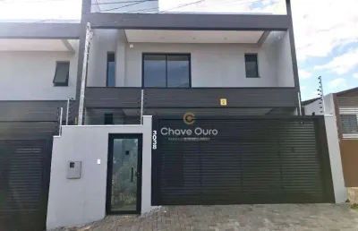 Sobrado com 3 dormitórios à venda, 131 m² por r$ 850.000,00 - neva - cascavel/pr
