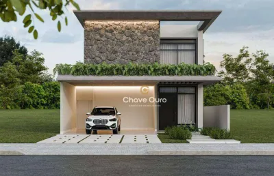 Sobrado à venda, 255 m² por r$ 2.100.000,00 - fag - cascavel/pr