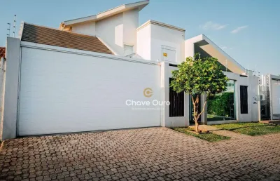 Sobrado com 4 suítes à venda, 282 m² por r$ 1.800.000 - jardim pancera - toledo/pr