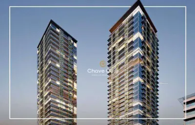 Apartamento com 1 dormitório à venda, 27 m² por r$ 360.000,00 - centro - cascavel/pr