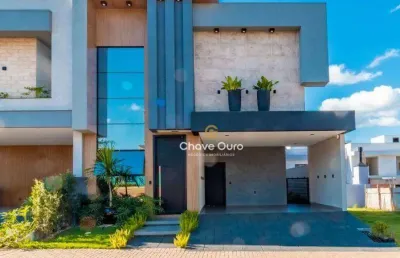 Sobrado com 3 suítes à venda, 217 m² por r$ 2.500.000,00 - cancelli - cascavel/pr
