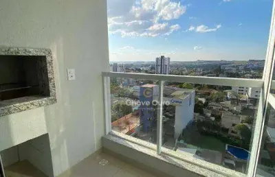 Apartamento com 1 suíte + 1 quarto à venda, 65 m² por r$ 520.000 - centro - cascavel/pr