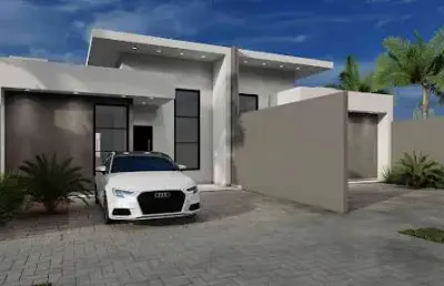 Casa com 3 quartos sendo 1 suíte à venda, 75 m² - paraíso tropical - cascavel/pr
