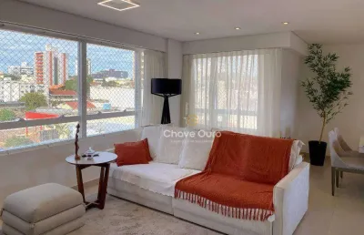 Apartamento incrível no centro de cascavel – semi mobiliado, 3 quartos, 2 vagas e espaço gourmet com churrasqueira