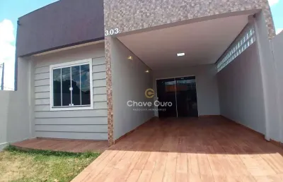 Casa com 2 dormitórios à venda, 62 m² por r$ 295.000 -coopagro / jd. gualtiere- toledo/pr