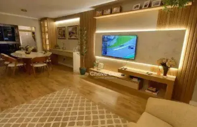 Apartamento à venda, 128 m² por r$ 1.190.000,00 - centro - cascavel/pr